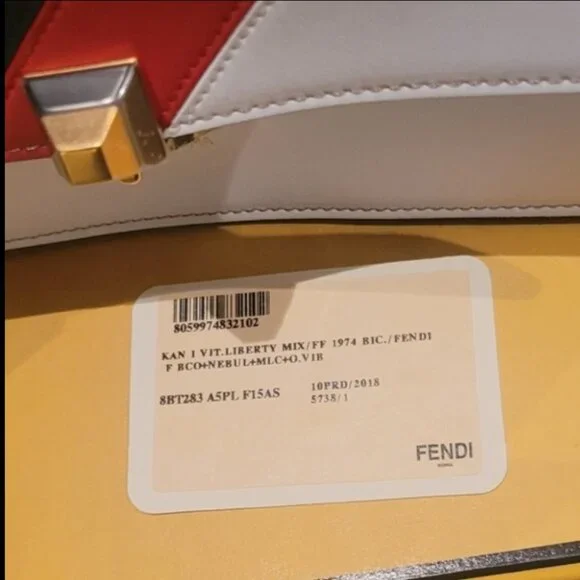 FENDI X Fila Mania Kan I Shoulder Bag - Picture 10 of 16